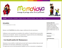 Tablet Screenshot of mamayaya.org